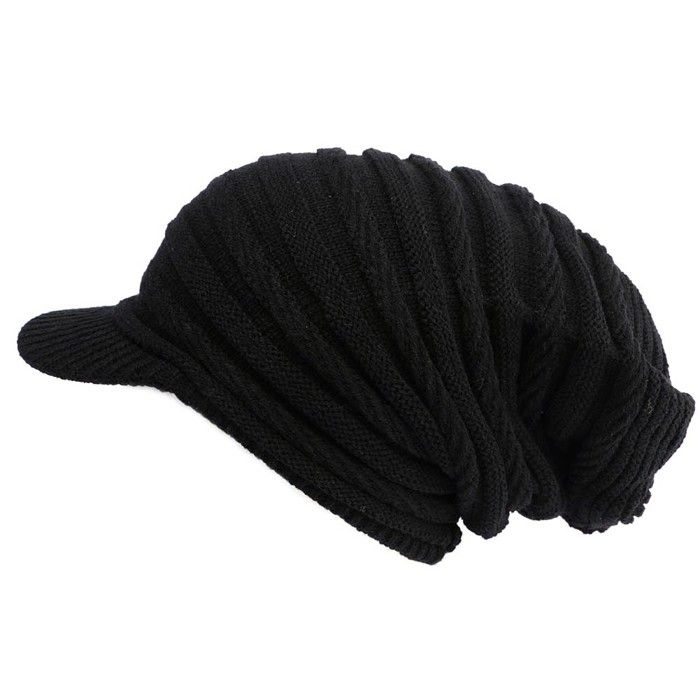 Bonnet Casquette Rasta Noir Kift Nyls Création - Noir - Taille unique