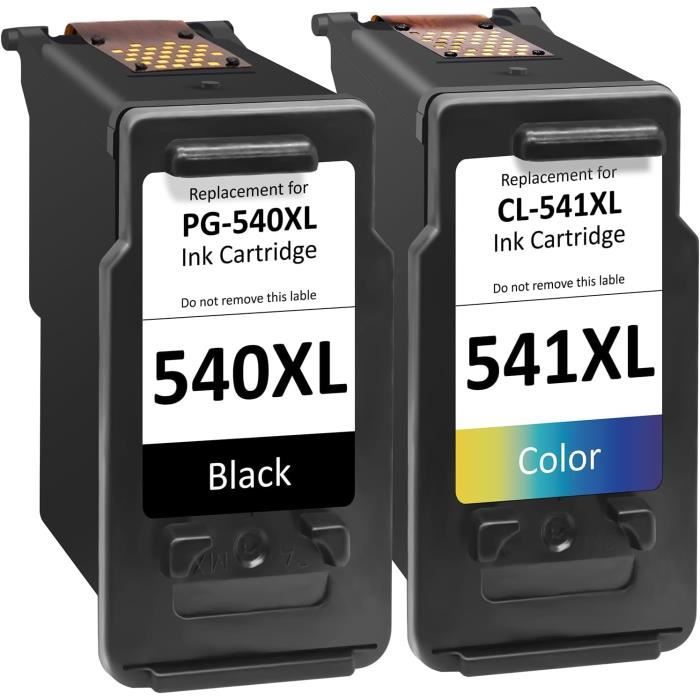 INKCLOUD PG-540 XL CL-541 XL remplacement pour Canon 540 541 PIXMA