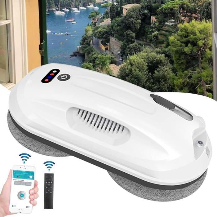 Robot Lave-vitres Automatique Avec Pulvérisation D’eau Et Télécommande Intelligente – Pour Un Nettoyage Facile Des Fenêtres à La Maison