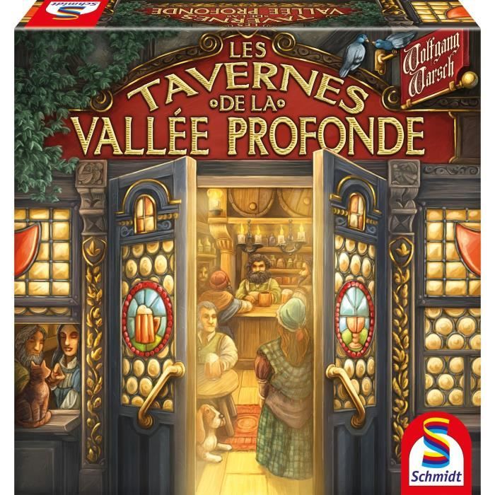 Les Tavernes dans la Vallée profonde - Jeux de Société - SCHMIDT SPIELE - Gérez votre propre taverne