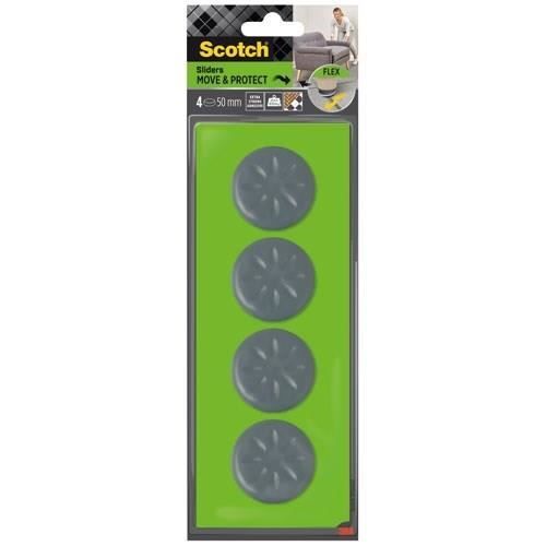 Patin glisseur adhésif rond Scotch ø50 mm - vue 2