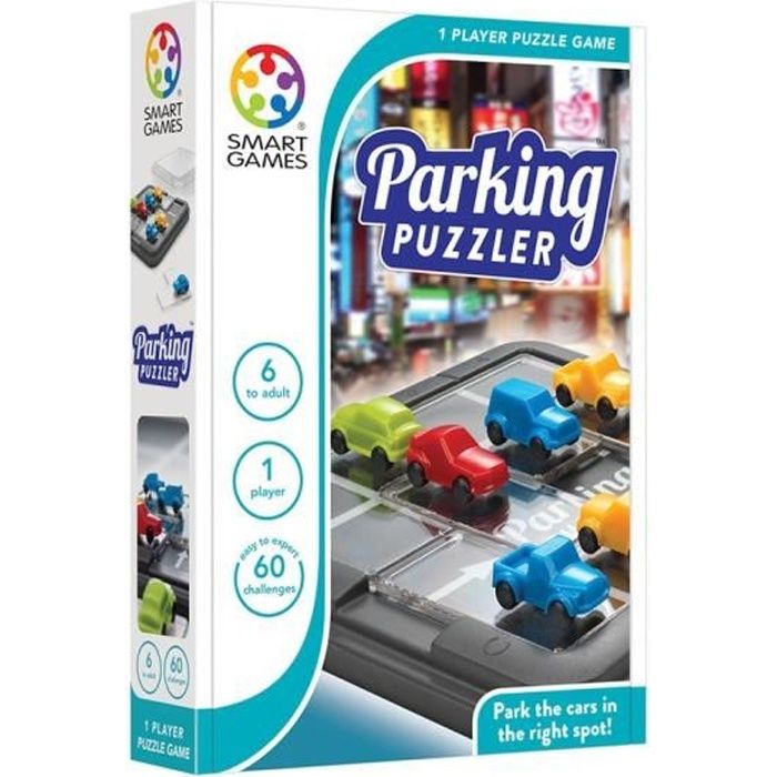 Jeu d'apprentissage Smart Games - Jeu Parking Puzzler - Bleu - Enfant -  Multicolore - Mixte - Cdiscount Jeux - Jouets