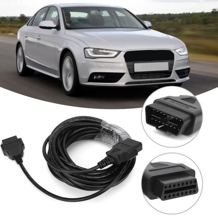 Fdit prise OBD2 Adaptateur de câble de diagnostic OBD2 mâle à DB25 mâle Fdit prise OBD2 Adaptateur de câble de diagnostic OBD2 mâle à DB25 mâle