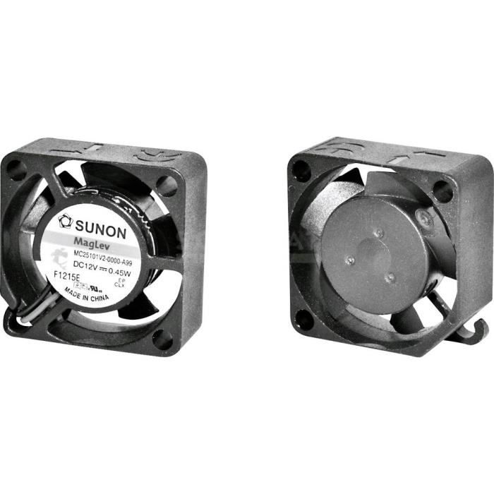 Ventilateur axial - SUNON - MF25101V11000UA99 - 12 V DC - 25 x 25 x 10 mm - 645 m³/h - Sunon