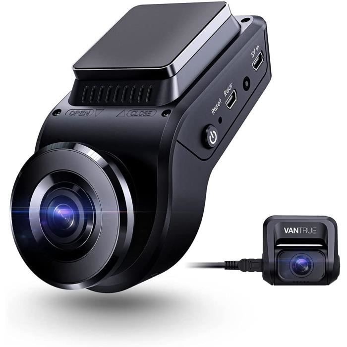 VANTRUE S1 4K Double 1080P Camera Embarquee pour Voiture, Dashcam Avant  2880 x 2160P, Vision Nocturne, GPS Integre, 24 H Mode - Cdiscount Auto