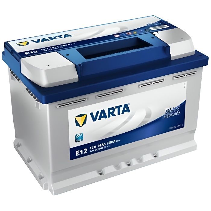 VARTA Batterie Auto E11 (+ droite) 12V 74AH 680A - Cdiscount Auto