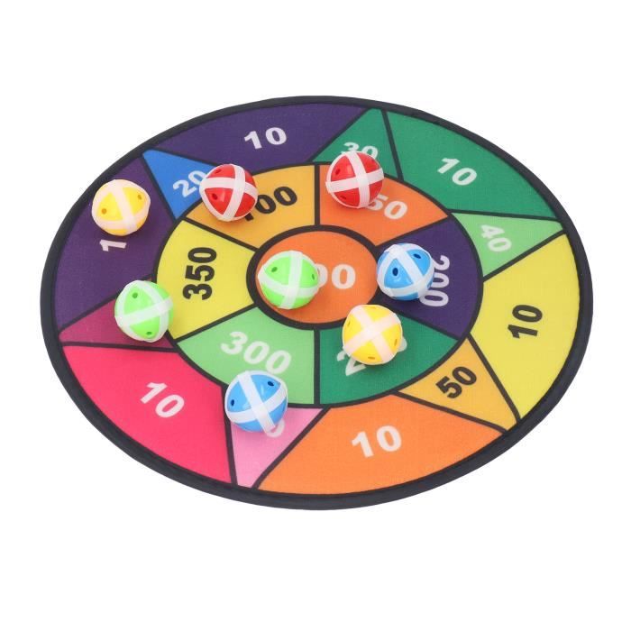 Jeu De Fléchettes GUBOOM Pour Enfants - Double Face Pliable Avec 8 Balles Collantes, Sécurité, Thème Animaux Et Chiffres - 4
