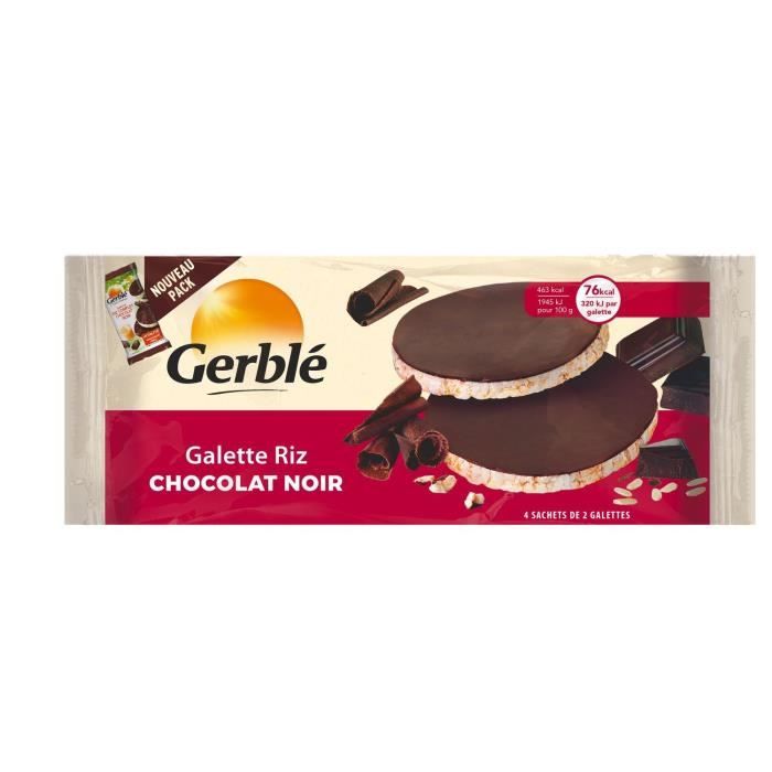 Gerble Galette De Riz Au Chocolat Noir Source De Magnesium 130 4 G Cdiscount Au Quotidien Gerble Galette De Riz Au Chocolat Noir Source De Magnesium 130 4 G Cdiscount Au Quotidien