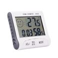 Thermomètre digital intérieur Température Humidimètre Horloge magnétique-1