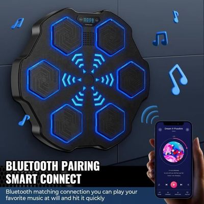 ZingBunny Achine De Boxe Usicale Avec Bluetooth - Réaction De Boxe