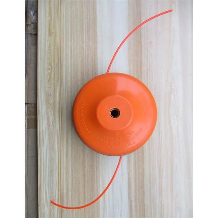 Marpol Paire De Tête De Débroussailleuse Universelle 9 Dents Tube 26 Mm - Pièce De Rechange Robuste En Métal Pour Tondeuse à Gazon