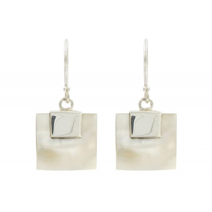 BLANCA boucles d'oreilles nacre
