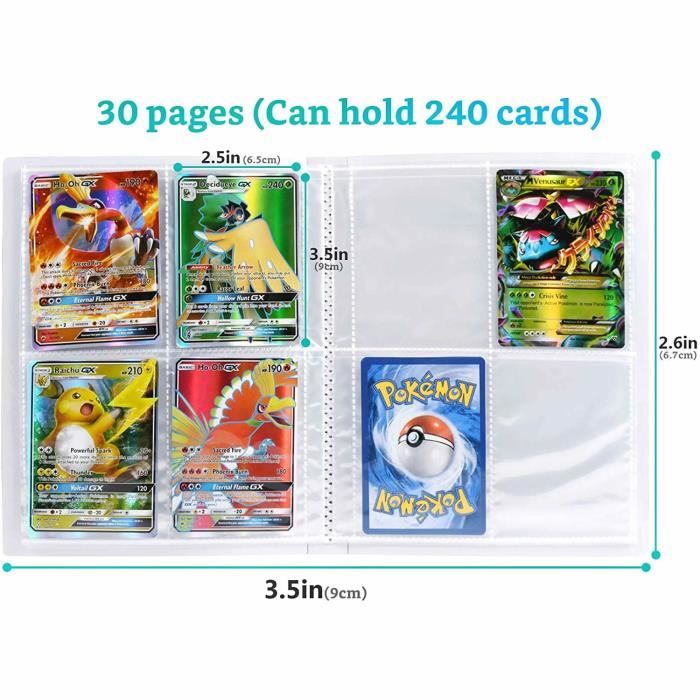 TAKARA TOMY – Album de cartes Pokemon pour enfants, 240 pièces, support de  Collection, classeur, meilleures ventes, jouets, cNO.397 - Cdiscount  Beaux-Arts et Loisirs créatifs