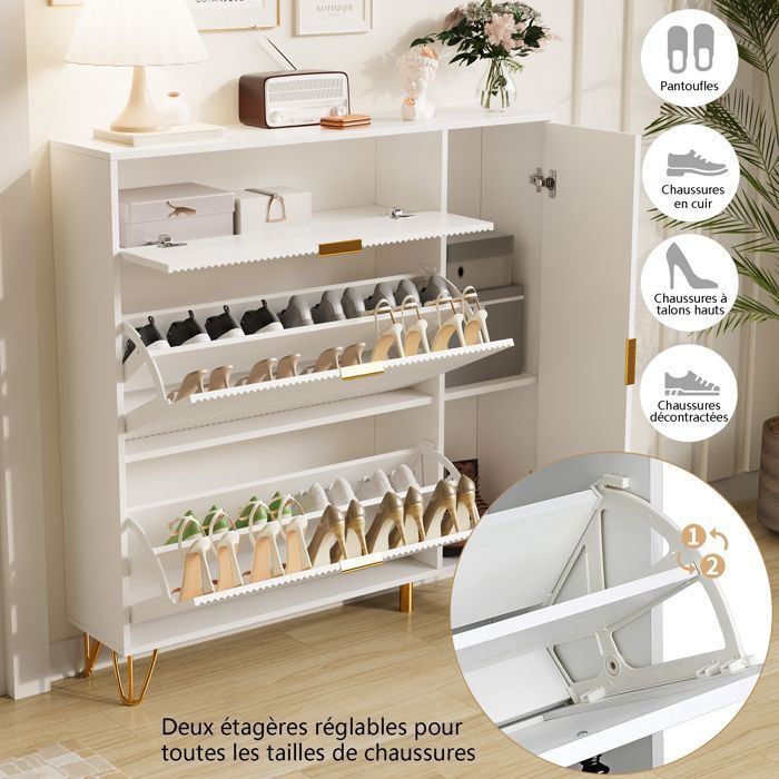 Meuble Chaussures Cdiscount