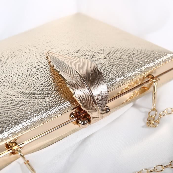 Pochette De Mariage En Or Pour Femmes, Sac à Main De Fête Pour