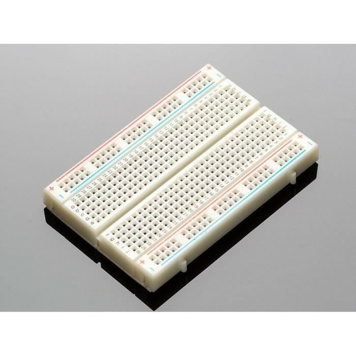 Planches Arduino Breadboard Planche de Prototypage 400pin Sans Soudure Pour Arduino ...