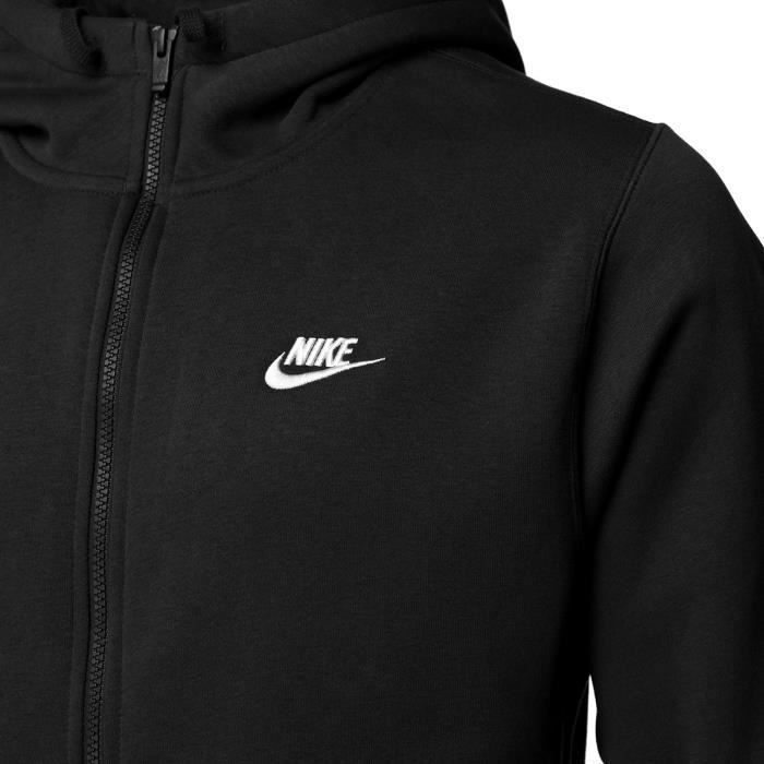 sweat nike m nsw club hoodie fz bb