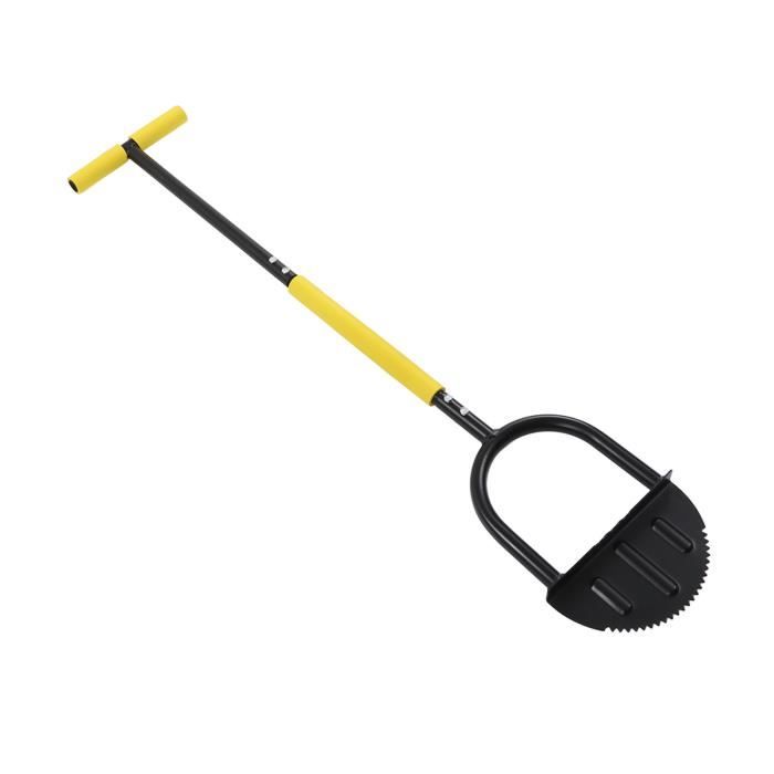 Eosnow Coupe-bordure manuel avec lame en dents de scie, outil de