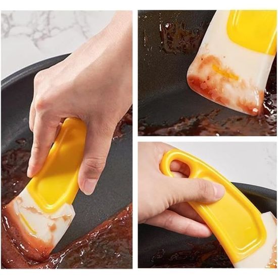 10 Spatules Raclettes En Nylon – Pour Fromage, Grill, Raclette, Résistantes à La Chaleur - 3