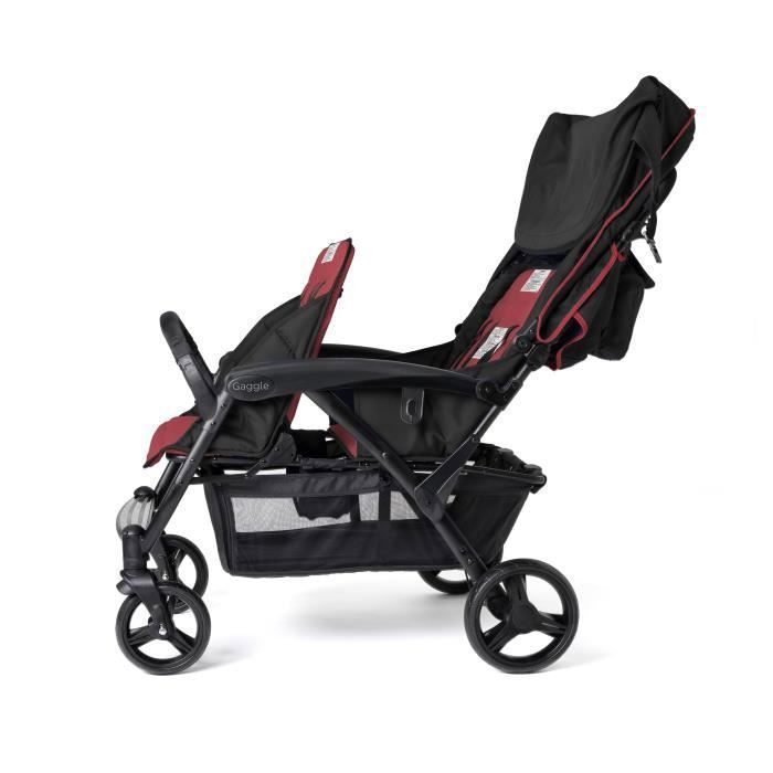 GAGGLE - Odyssey - Poussette Quadruple, Rouge/Noir - Cdiscount Puériculture  & Eveil bébé