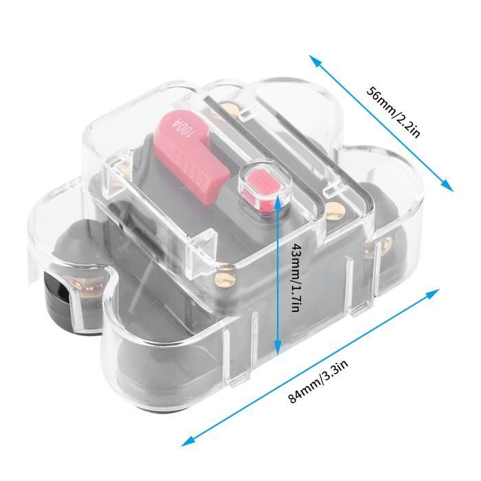 Disjoncteur à Lame Auto-réinitialisable Oniissy – 5-30 A, 12V/24V, Protection Thermique, Compatible Boîte à Fusibles ATC Standard