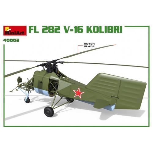 Kit Maquette Hélicoptère MiniArt FL 282 Kolibri 1:35 - Modèle Plastique à Assembler Et Peindre