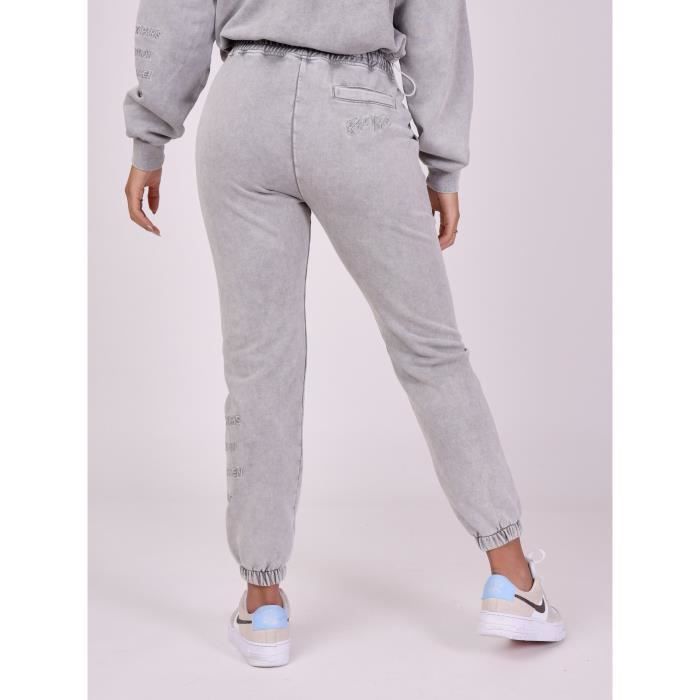 PROJECT X PARIS Bas de jogging d lav Femme Gris clair