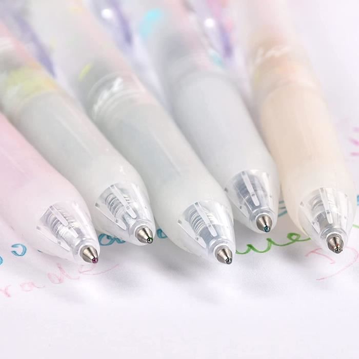 Stylos gel papillon avec paillettes, stylo gel mignon, papeterie