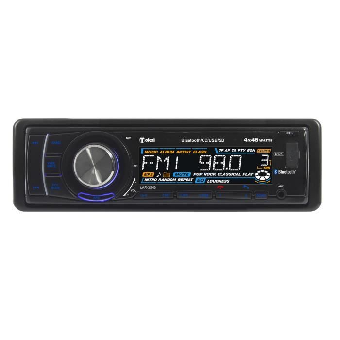 FM RDS COMPATIBLE MP3 TOKAI AUTORADIO LAR-355B AM C