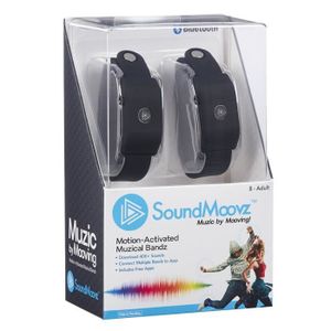 ACCESSOIRE DE JEU SOUNDMOOVZ Bracelet Musical Noir ACCESSOIRE DE JEU SOUNDMOOVZ Bracelet Musical Noir