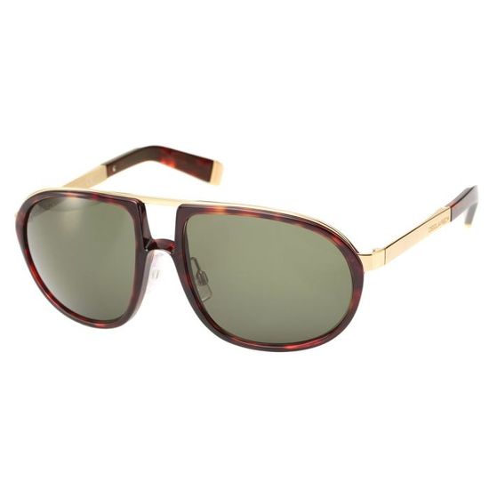 Lunettes De Soleil DSQUARED2 DQ0031 90B – Bleu Marine & Argent, Verres Gris Fumé, élégance Italienne