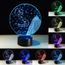 Lampe de chevet Luminaire DEL Couleur Salon Chambre Lampe deco poissons