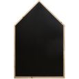Maison ardoise coloris noir - 75 x 116 cm-0