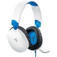 Casque Gaming Turtle Beach Recon 70P pour PS4/PS5 - Blanc - TBS-3455-02-0