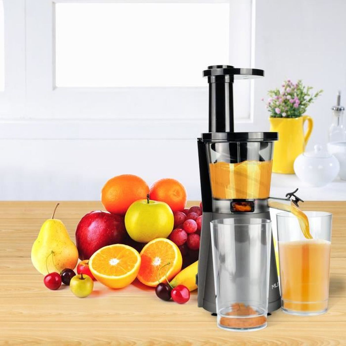 Presse agrumes électriques Petit électroménager Juicer tasse LOT DE 6 PRESSE AGRUME CENTRIFUGEUSE JUS DE FRUITS 2 TÈTES