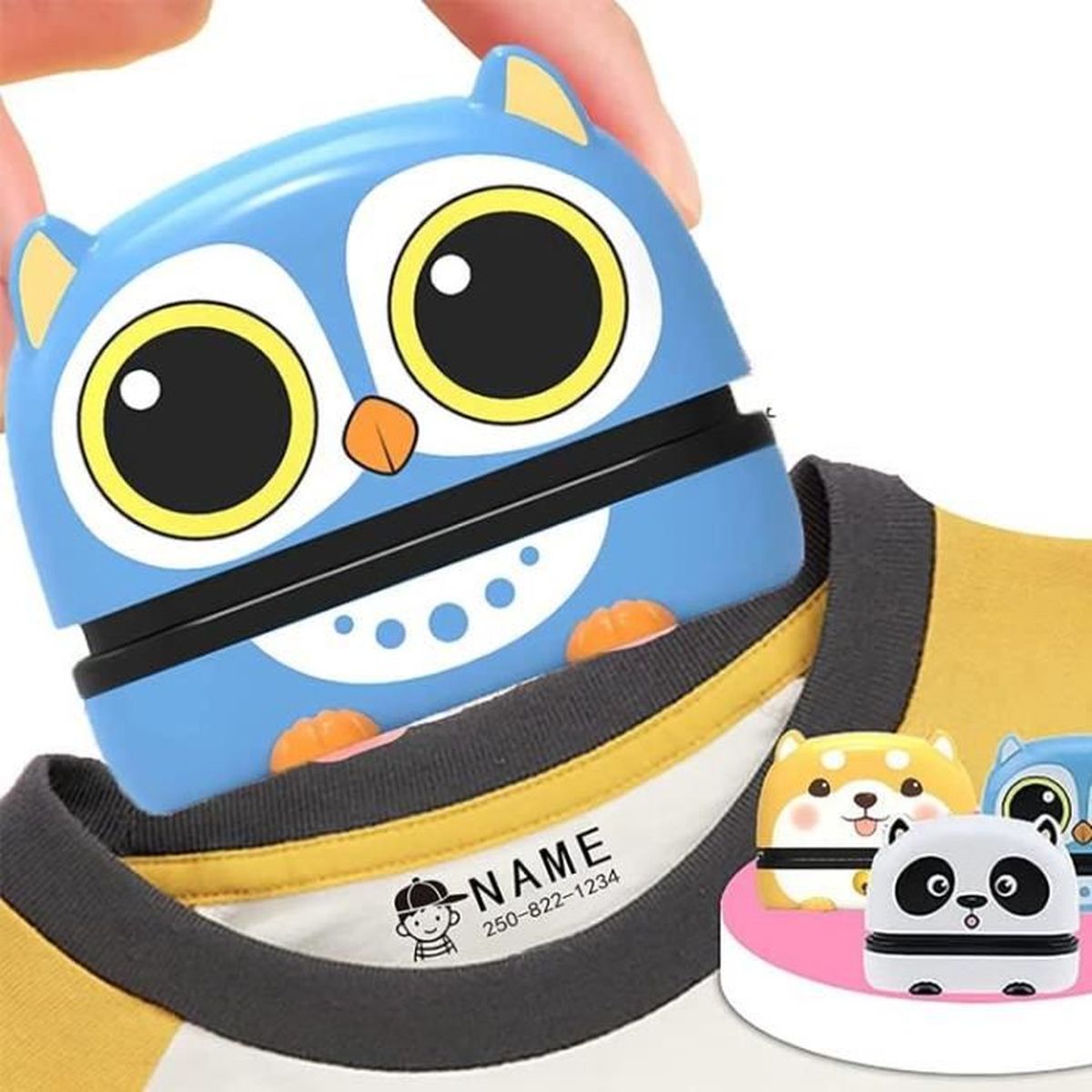 Tampon Encreur Vêtement Enfant Personnalisé