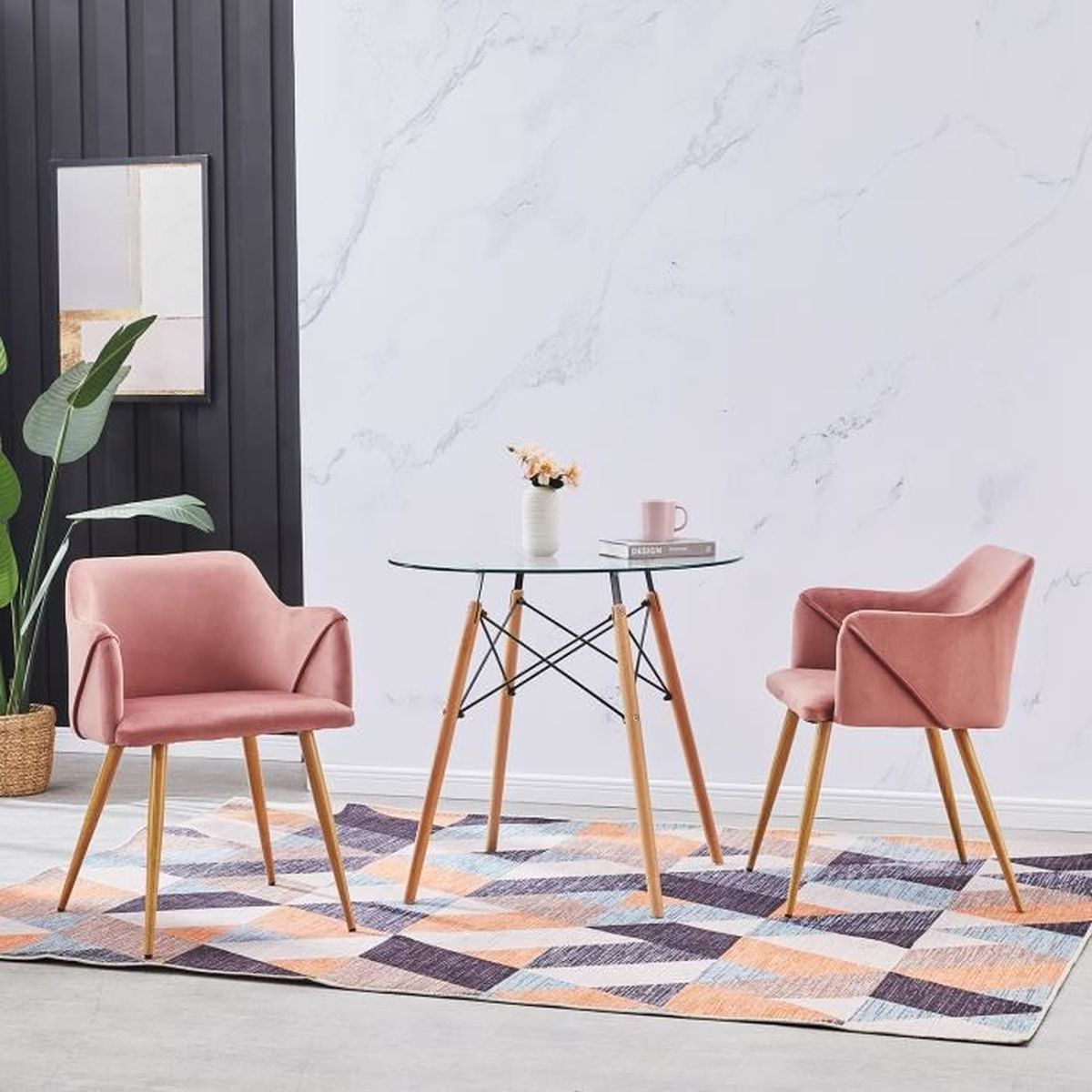 Table Ronde De Cuisine Avec Chaise Achat Vente Pas Cher
