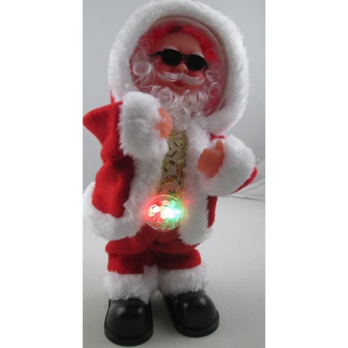 Pere Noel Musical Et Lumineux Automate Dansant Achat Vente Automate Et Personnages Bientot Le Black Friday Cdiscount