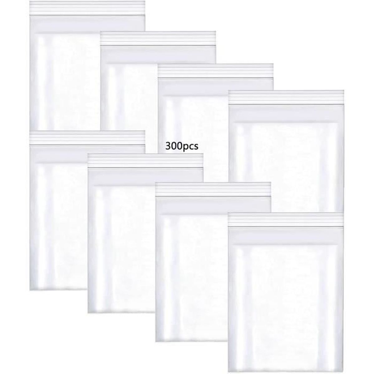 Petits Sachets Plastiques Transparentes 300 Sachet Zip Transparent