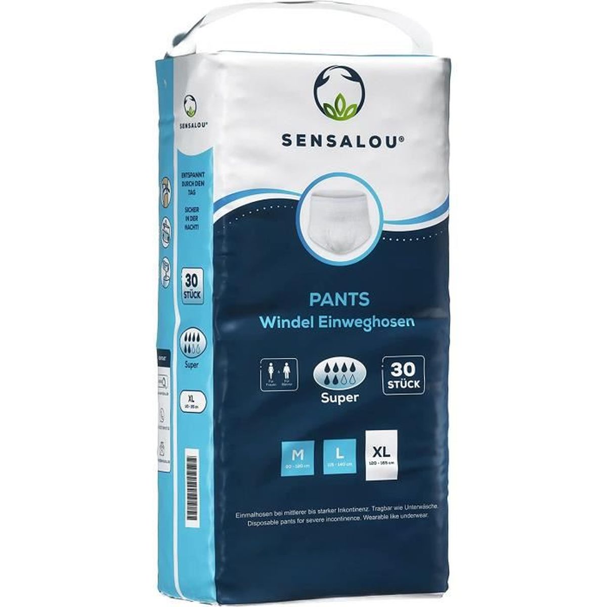 Drap-Housse Imperméable Sensalou 50x90cm - Protection Matelas Incontinence - Blanc