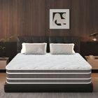 YIDATONG Matelas 140X190 cm - Ép 27 cm - Matelas 2 Personnes - Certifié Oeko-Tex, Hybride - Ressorts Ensachés + Mousse mémoire de Forme