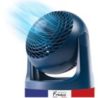 Iris Ohyama, Ventilateur de table silencieux & puissant Made in France, 23m² - PCF-HE18 - Bleu