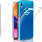 RASENA Coque - Samsung - Galaxy A10 - Verre Trempé - Silicone - Protection Chocs et Chutes