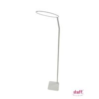 Steff - Flèche de lit - pied carré - blanc - 150 cm - pour voile
