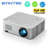 Vidéoprojecteur BYINTEK K15 Smart 1080P 4K LED 350 ANSI Lumens WiFI Écran sans fil Partager