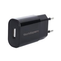 Chargeur Secteur vers USB Noir 5V 2A universel pour smartphones tablettes liseuses ecigarettes
