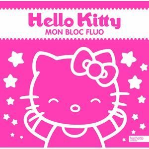 LIVRE JEUX ACTIVITÉS Hello Kitty, mon bloc fluo