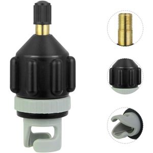 Adaptateur Gonflable Pour Paddle Board Et Canoë - Raccord Compresseur/Pompe à Pneu - Alliage Résistant - Facile à Utiliser
