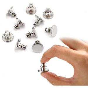 Kit Boutons Jeans 17mm - Lot De 80 Boutons Métal Avec Tournevis - Réparation Vestes, Sacs, Pantalons