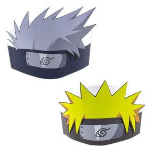 CHAPEAU - PERRUQUE Coiffes en carton Naruto Kakashi Shippuden enfant 